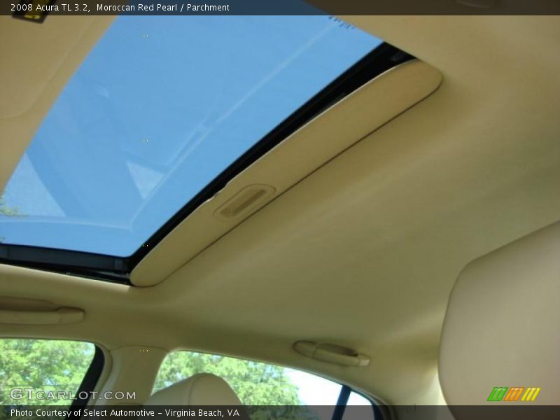 Moroccan Red Pearl / Parchment 2008 Acura TL 3.2