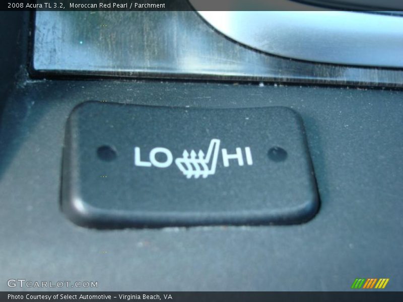 Moroccan Red Pearl / Parchment 2008 Acura TL 3.2
