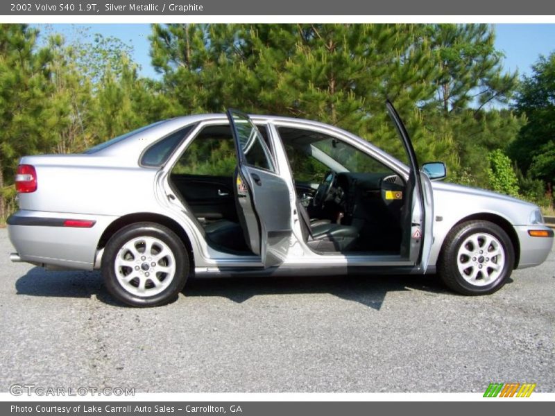 Silver Metallic / Graphite 2002 Volvo S40 1.9T