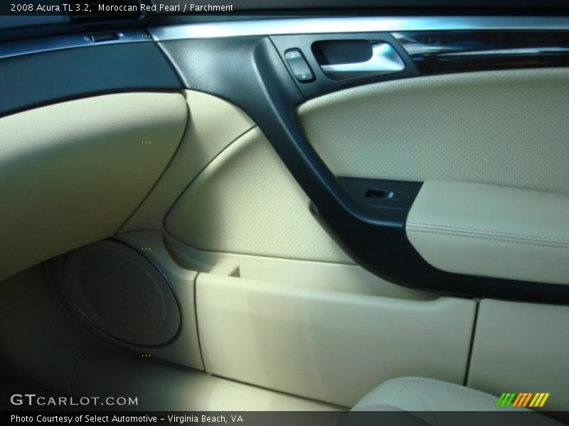 Moroccan Red Pearl / Parchment 2008 Acura TL 3.2