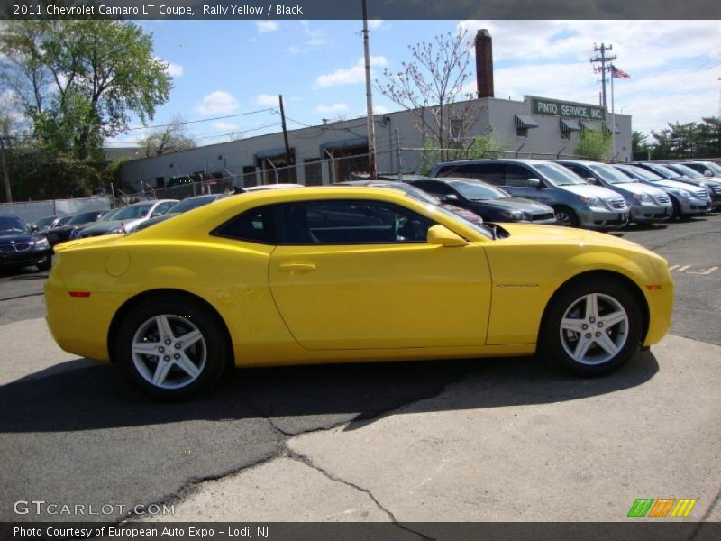 Rally Yellow / Black 2011 Chevrolet Camaro LT Coupe