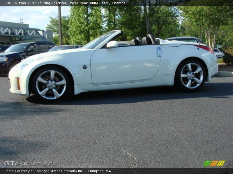  2008 350Z Touring Roadster Pikes Peak White Pearl