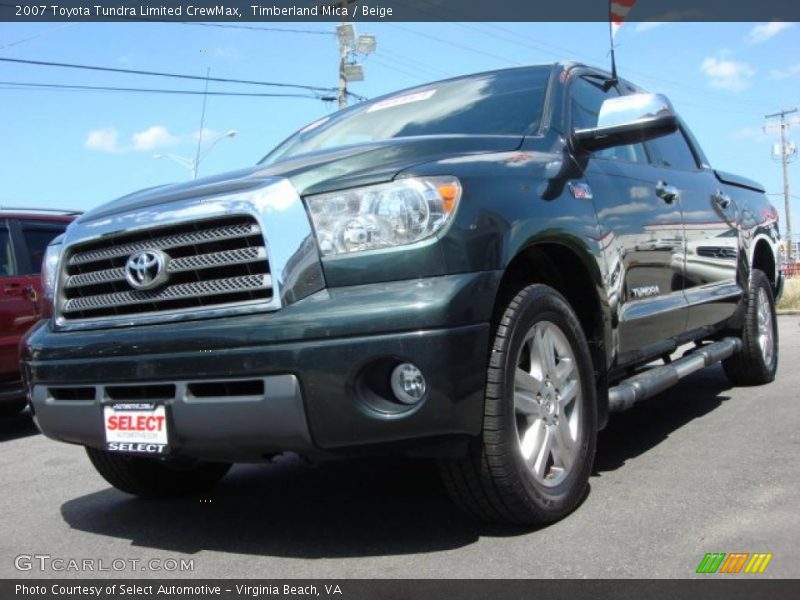 Timberland Mica / Beige 2007 Toyota Tundra Limited CrewMax