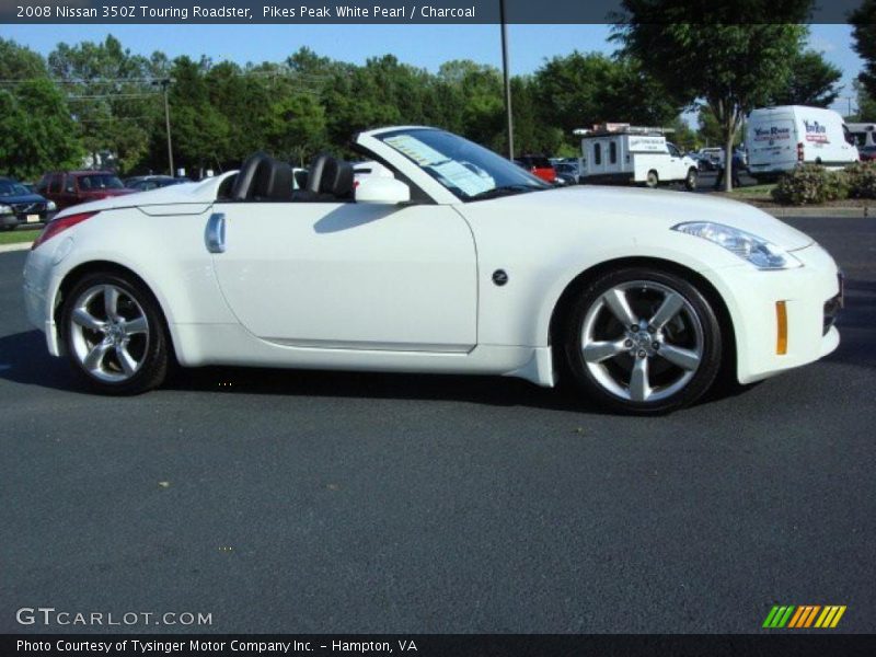  2008 350Z Touring Roadster Pikes Peak White Pearl