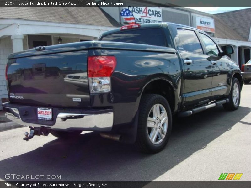 Timberland Mica / Beige 2007 Toyota Tundra Limited CrewMax