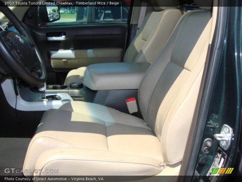Timberland Mica / Beige 2007 Toyota Tundra Limited CrewMax