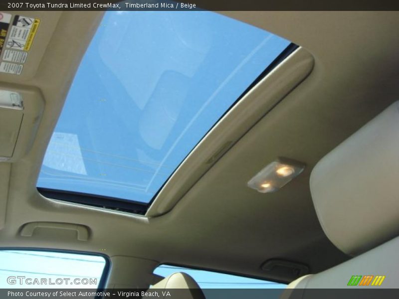 Timberland Mica / Beige 2007 Toyota Tundra Limited CrewMax