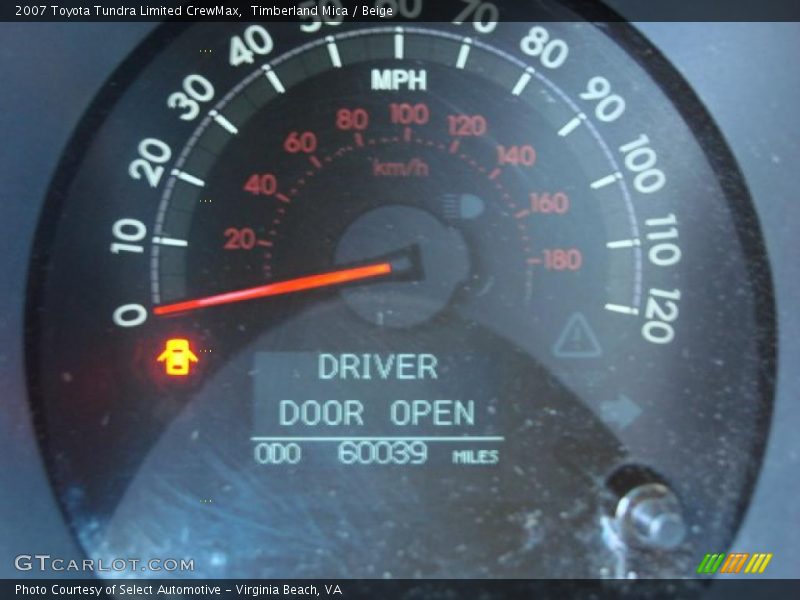Timberland Mica / Beige 2007 Toyota Tundra Limited CrewMax