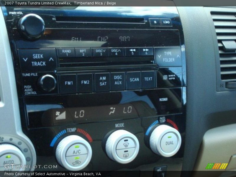 Timberland Mica / Beige 2007 Toyota Tundra Limited CrewMax