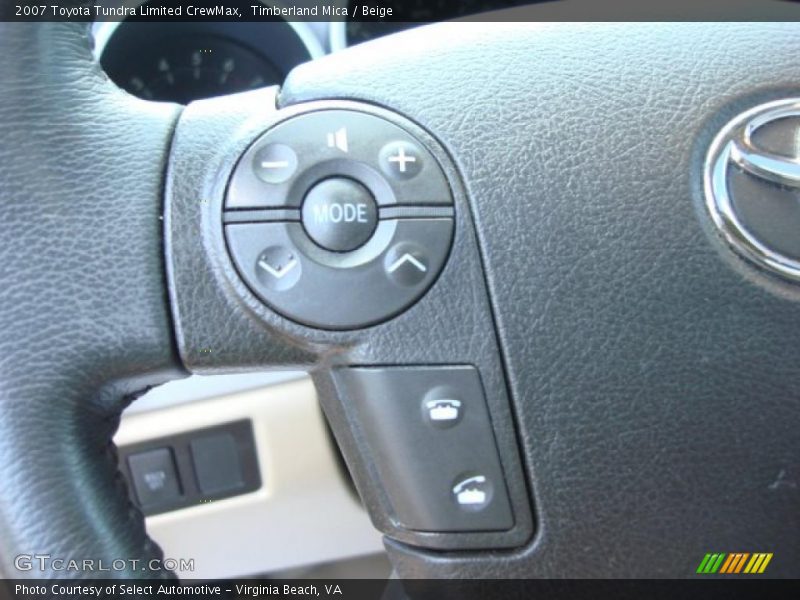 Timberland Mica / Beige 2007 Toyota Tundra Limited CrewMax