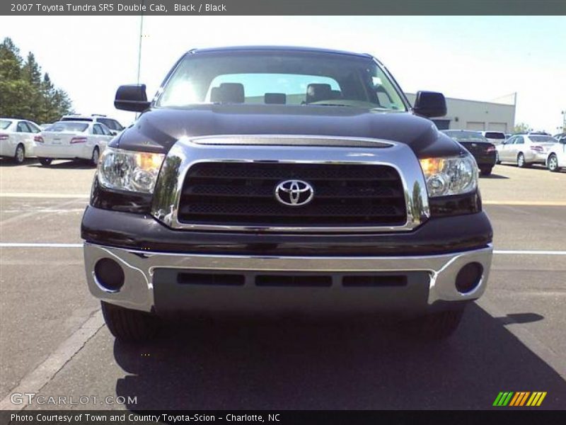 Black / Black 2007 Toyota Tundra SR5 Double Cab