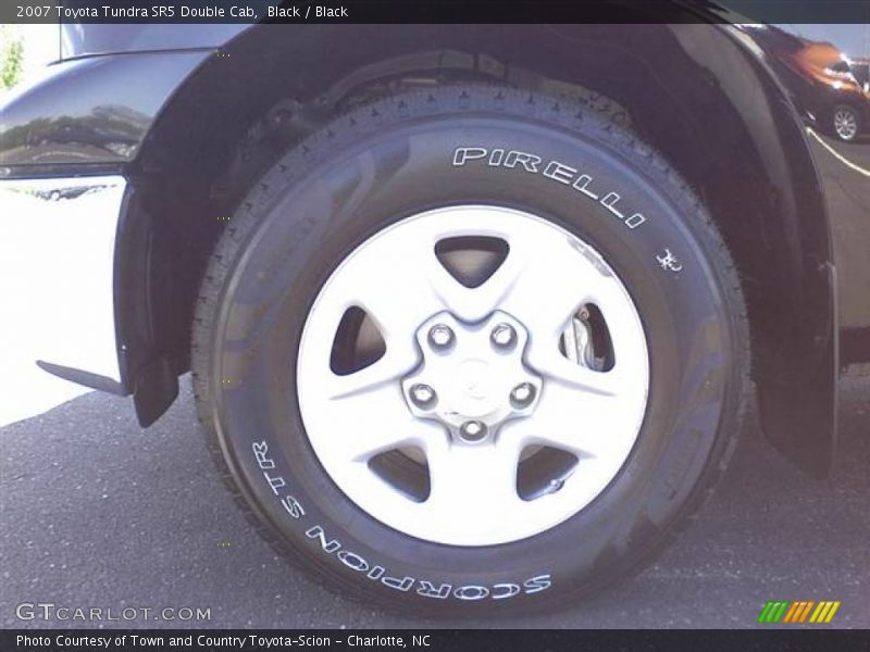 Black / Black 2007 Toyota Tundra SR5 Double Cab