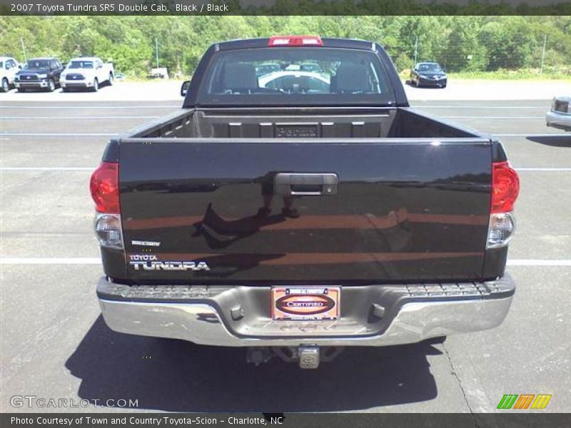 Black / Black 2007 Toyota Tundra SR5 Double Cab