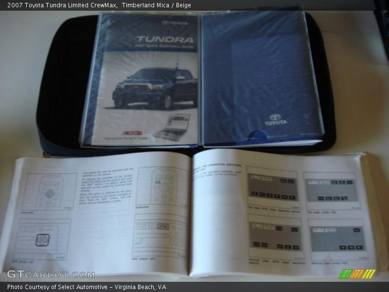 Timberland Mica / Beige 2007 Toyota Tundra Limited CrewMax