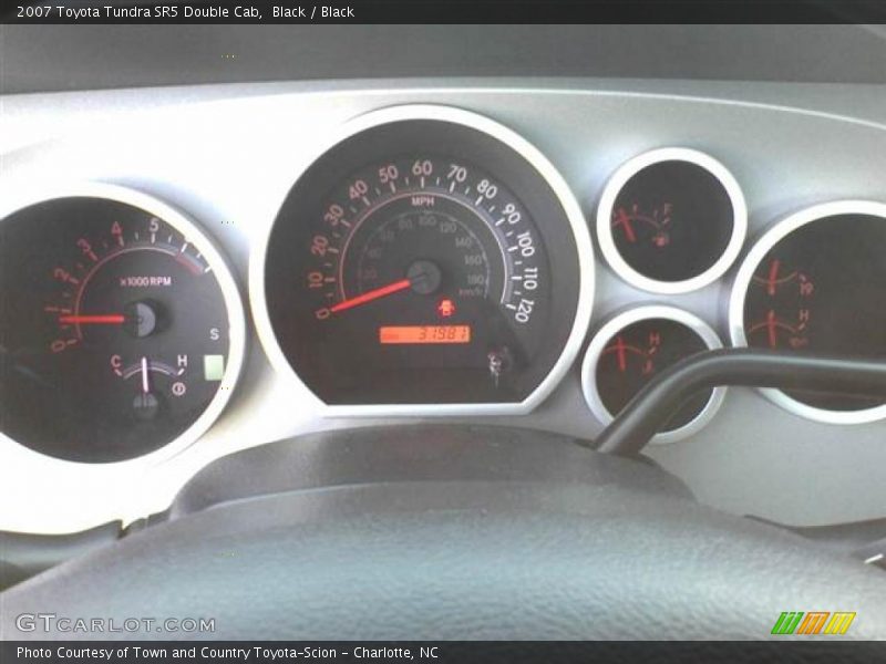 Black / Black 2007 Toyota Tundra SR5 Double Cab
