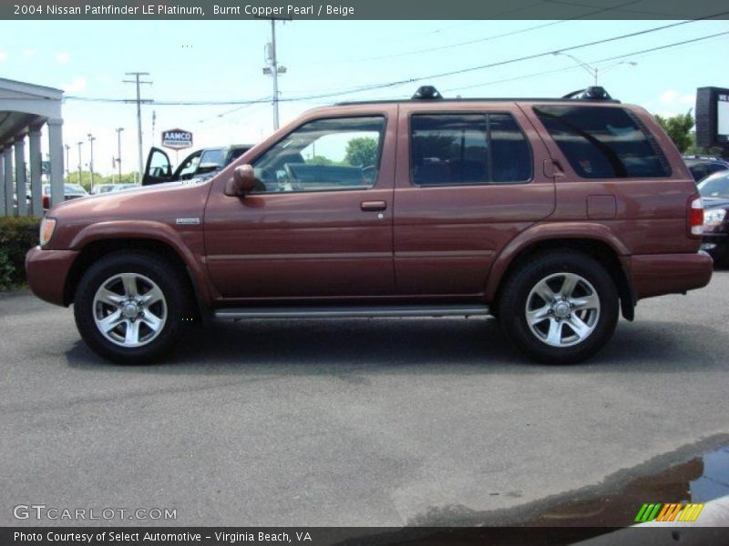  2004 Pathfinder LE Platinum Burnt Copper Pearl