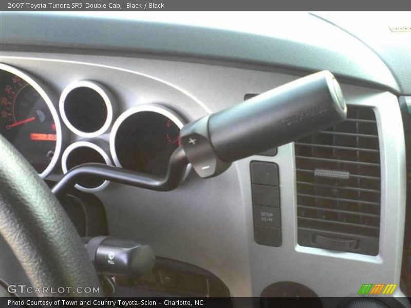 Black / Black 2007 Toyota Tundra SR5 Double Cab