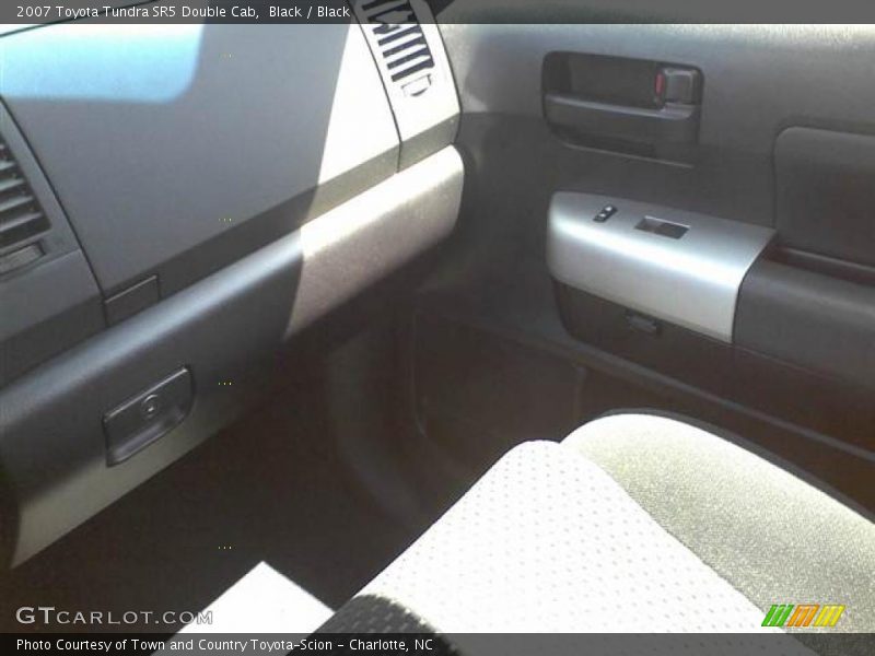 Black / Black 2007 Toyota Tundra SR5 Double Cab