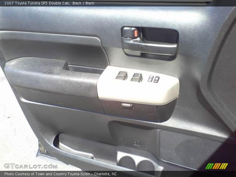 Black / Black 2007 Toyota Tundra SR5 Double Cab