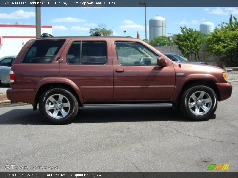  2004 Pathfinder LE Platinum Burnt Copper Pearl