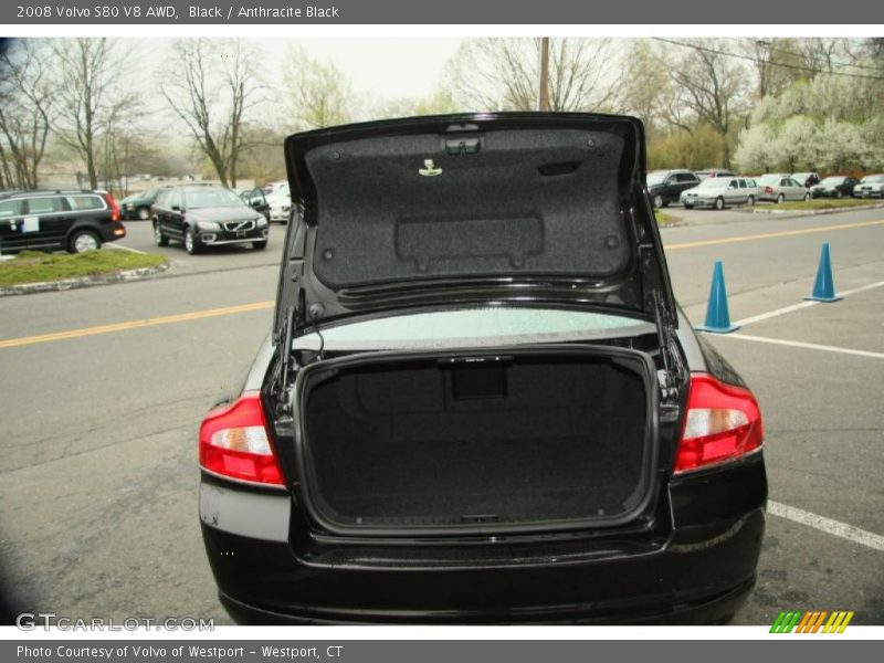 Black / Anthracite Black 2008 Volvo S80 V8 AWD