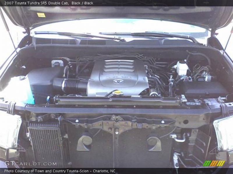 Black / Black 2007 Toyota Tundra SR5 Double Cab