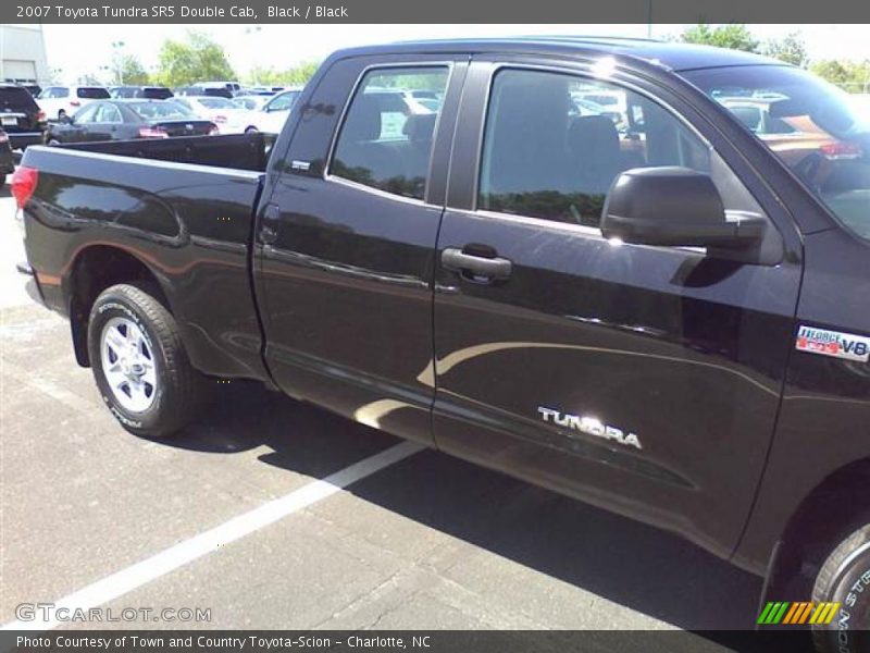 Black / Black 2007 Toyota Tundra SR5 Double Cab