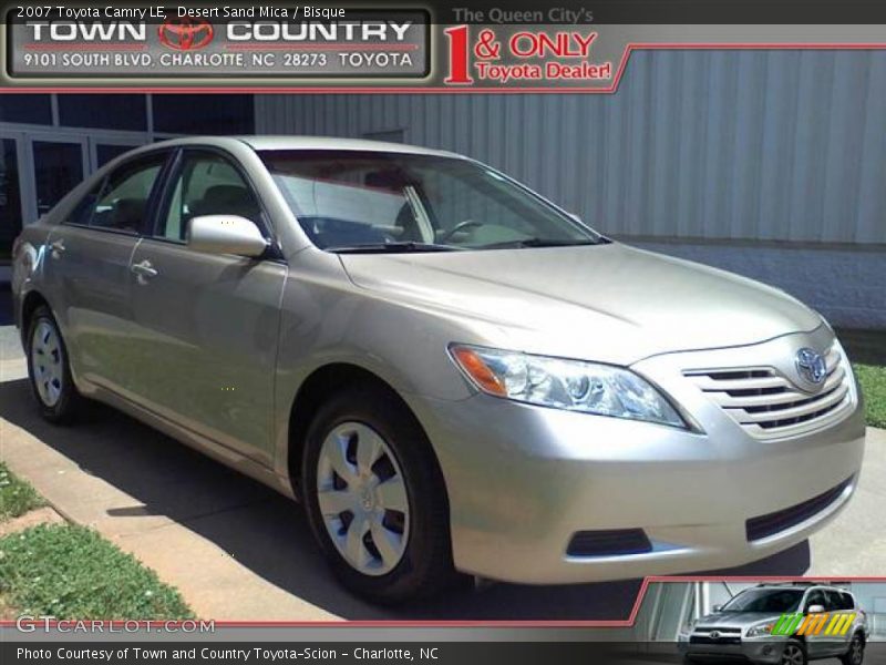 Desert Sand Mica / Bisque 2007 Toyota Camry LE