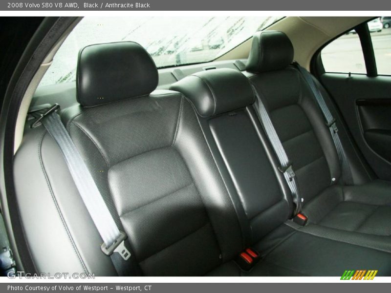 Black / Anthracite Black 2008 Volvo S80 V8 AWD