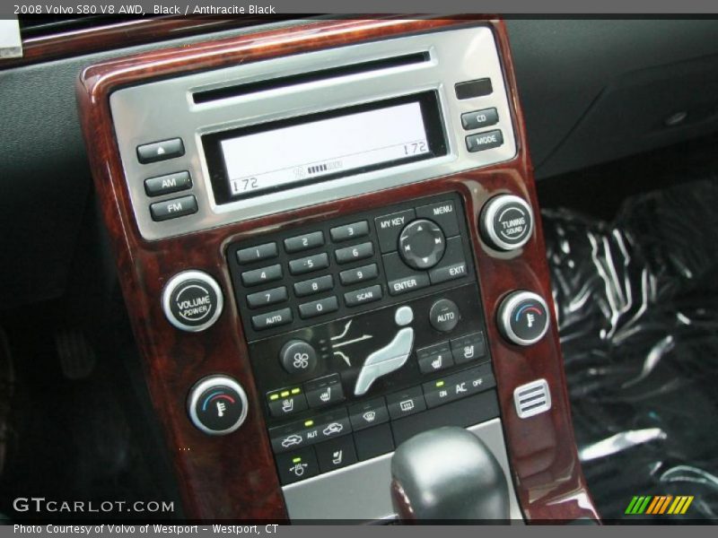 Controls of 2008 S80 V8 AWD