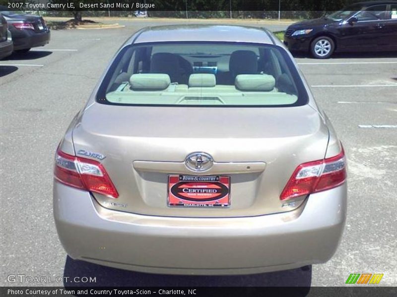 Desert Sand Mica / Bisque 2007 Toyota Camry LE
