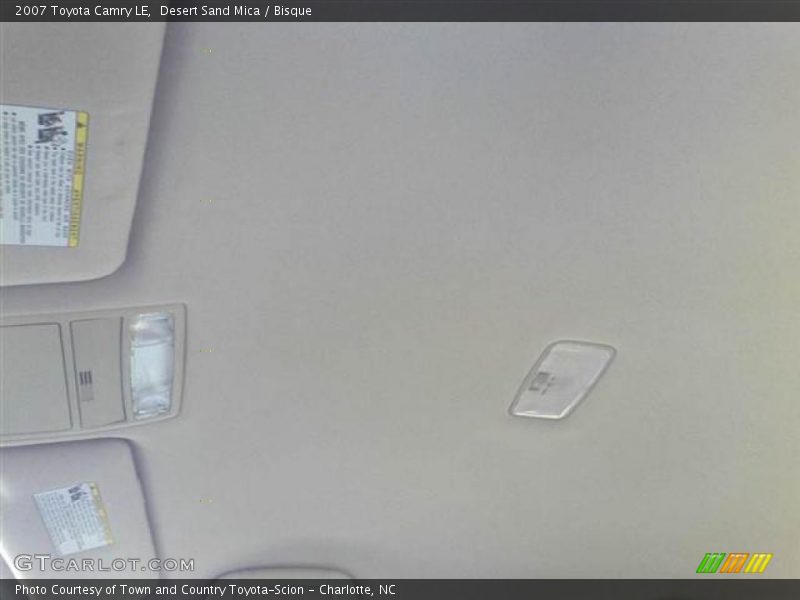 Desert Sand Mica / Bisque 2007 Toyota Camry LE