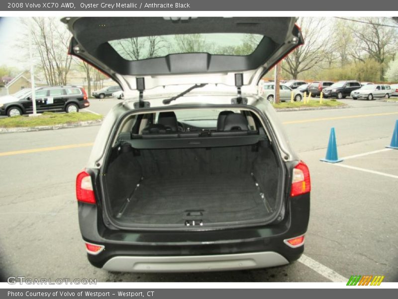 Oyster Grey Metallic / Anthracite Black 2008 Volvo XC70 AWD