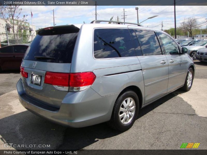 Slate Green Metallic / Olive 2008 Honda Odyssey EX-L