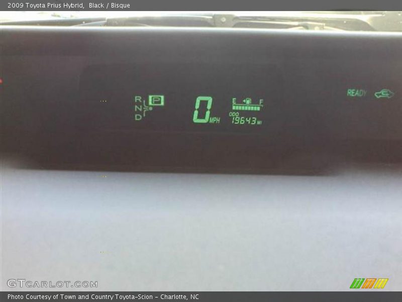 Black / Bisque 2009 Toyota Prius Hybrid