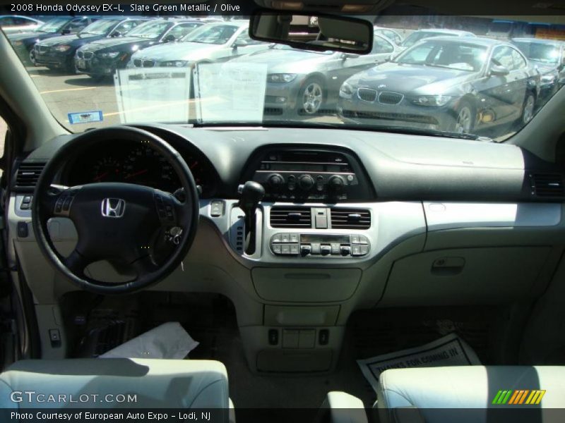 Slate Green Metallic / Olive 2008 Honda Odyssey EX-L