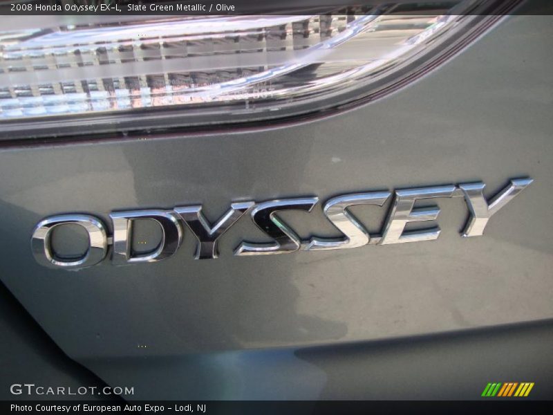 Slate Green Metallic / Olive 2008 Honda Odyssey EX-L