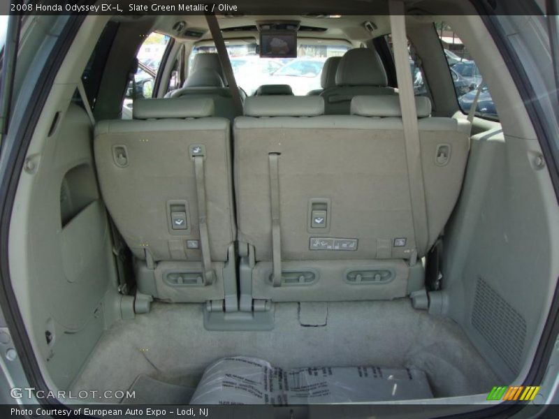 Slate Green Metallic / Olive 2008 Honda Odyssey EX-L