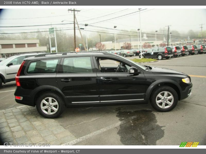 Black / Anthracite Black 2008 Volvo XC70 AWD