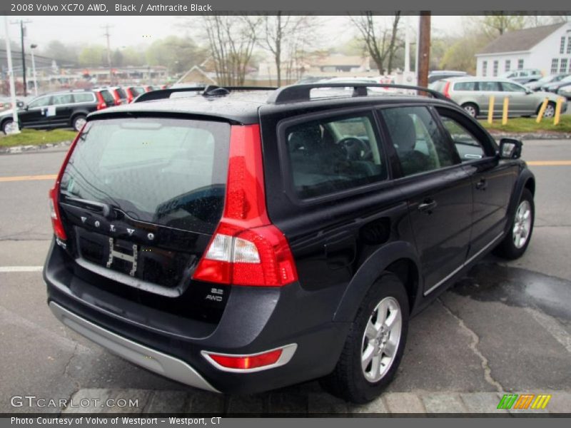 Black / Anthracite Black 2008 Volvo XC70 AWD