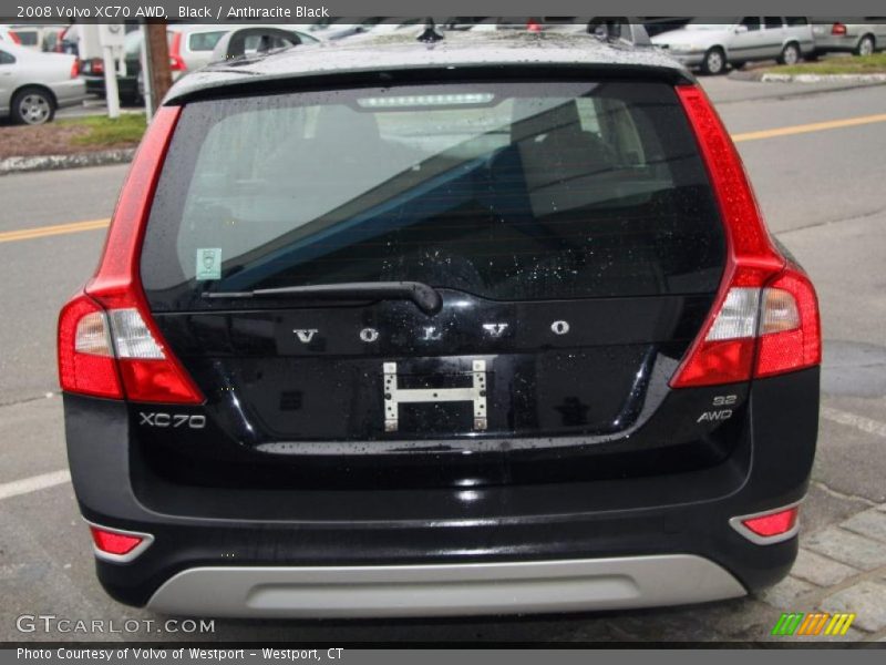 Black / Anthracite Black 2008 Volvo XC70 AWD
