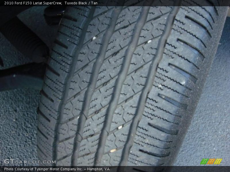 Tuxedo Black / Tan 2010 Ford F150 Lariat SuperCrew