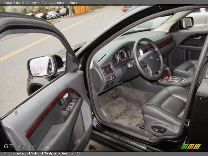 Black / Anthracite Black 2008 Volvo XC70 AWD