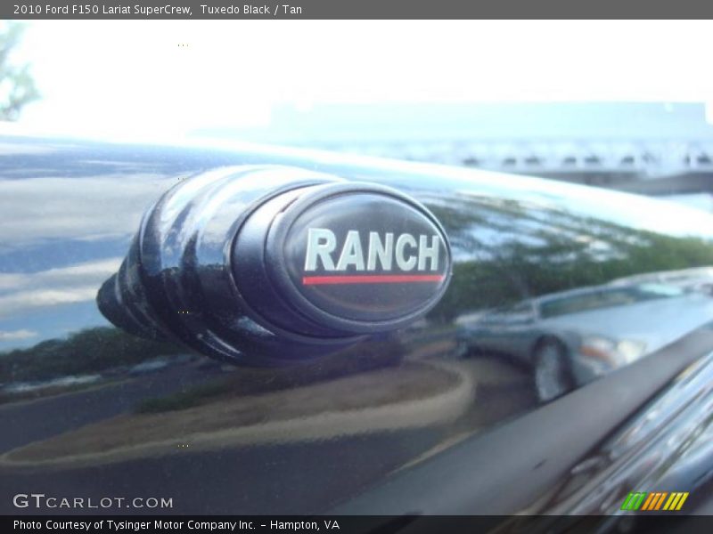 Tuxedo Black / Tan 2010 Ford F150 Lariat SuperCrew