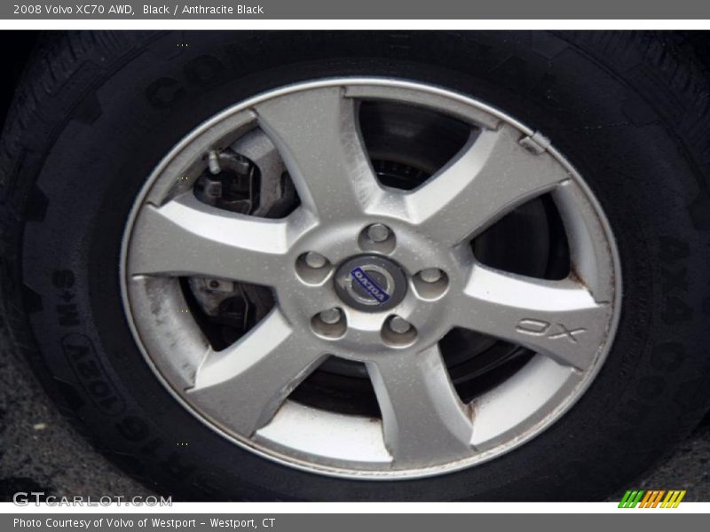 Black / Anthracite Black 2008 Volvo XC70 AWD