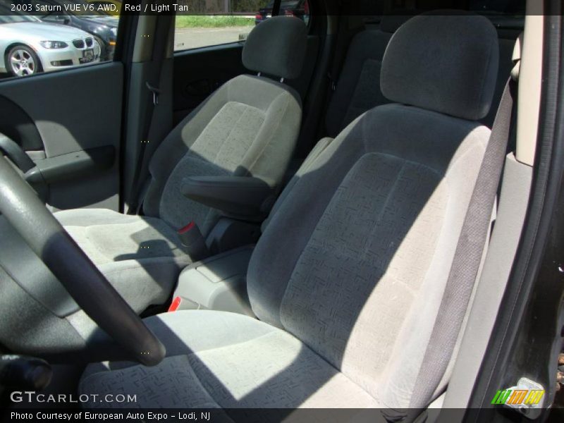 Red / Light Tan 2003 Saturn VUE V6 AWD