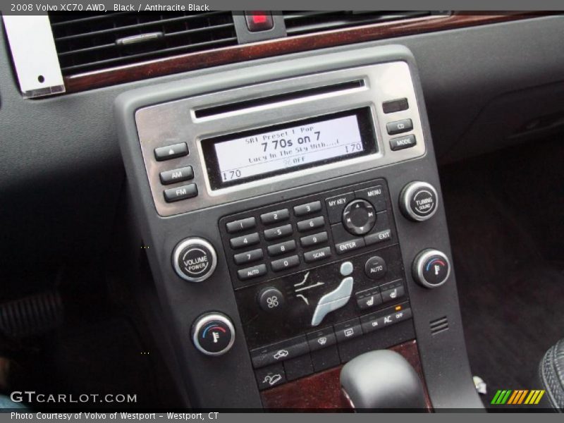 Black / Anthracite Black 2008 Volvo XC70 AWD