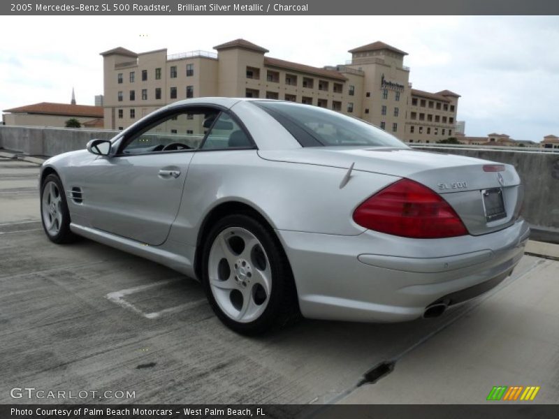  2005 SL 500 Roadster Brilliant Silver Metallic