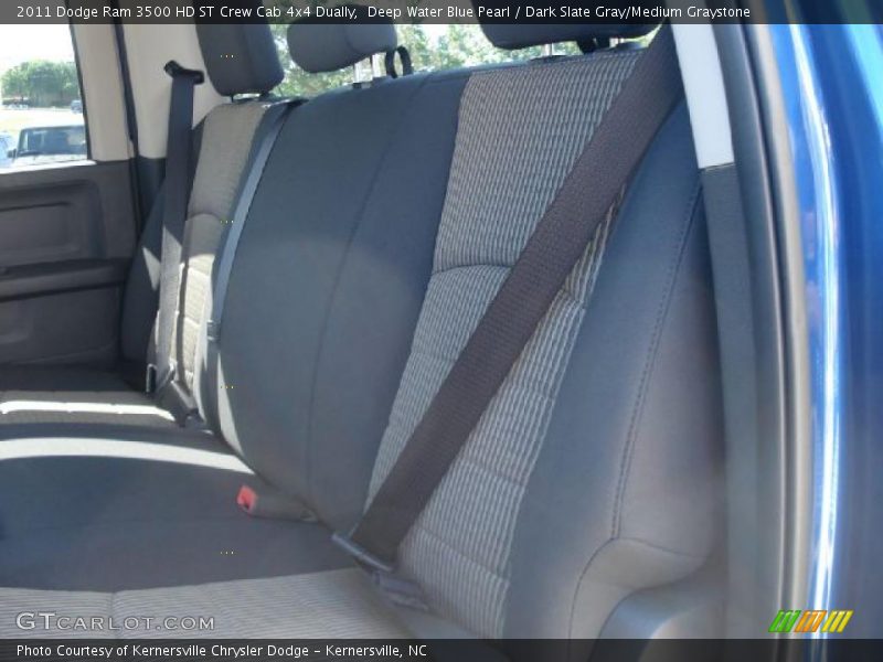 Deep Water Blue Pearl / Dark Slate Gray/Medium Graystone 2011 Dodge Ram 3500 HD ST Crew Cab 4x4 Dually