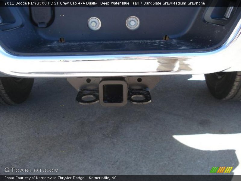 Deep Water Blue Pearl / Dark Slate Gray/Medium Graystone 2011 Dodge Ram 3500 HD ST Crew Cab 4x4 Dually